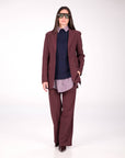 PANTALONE DERNA BORDEAUX
