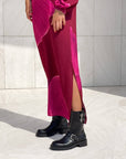 DRESS KYLE BORDO' FUXIA