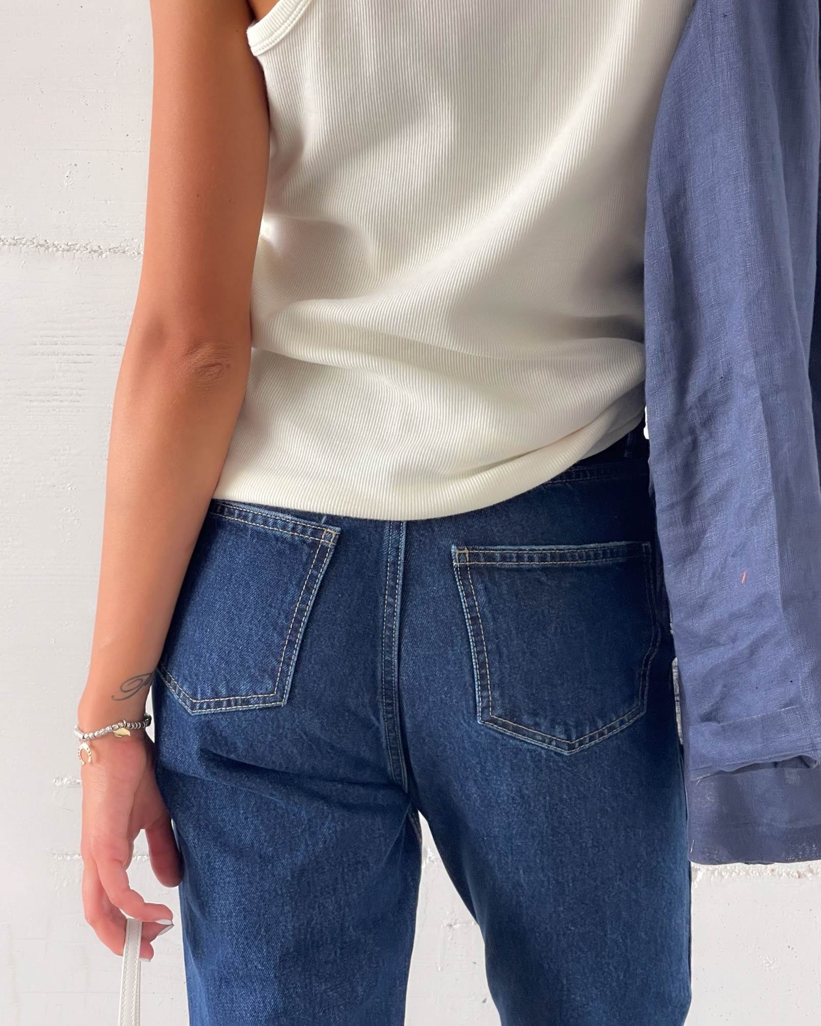 DENIM CAROL STONE WASH BLU SCURO