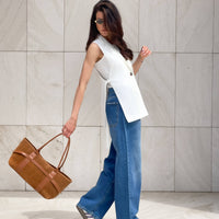 GILET ANAIS BIANCO
