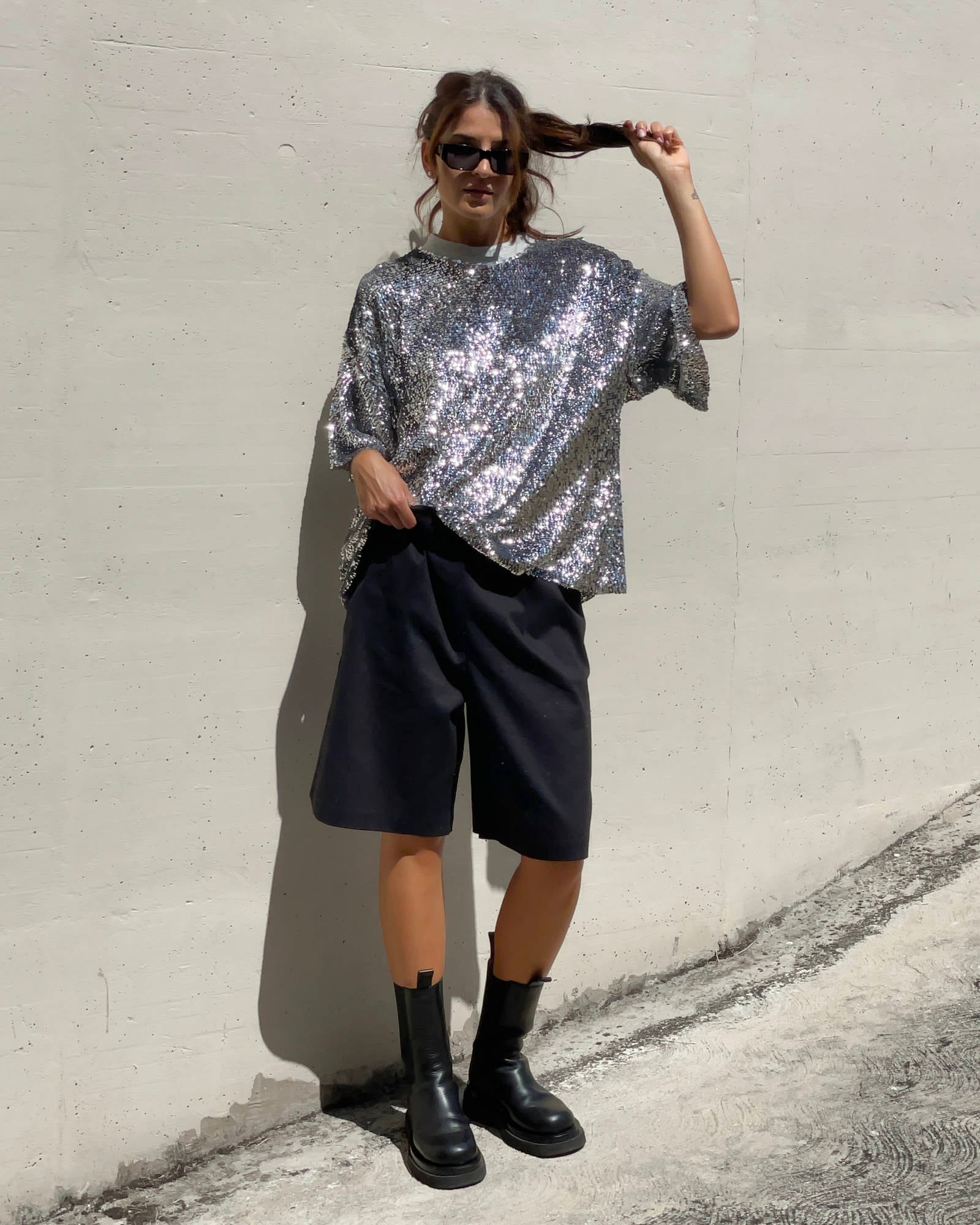 BLUSA PAILLETTES BETTY ARGENTO
