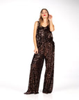 PANTALONE PAILLETTES SHIMMER CHOCO