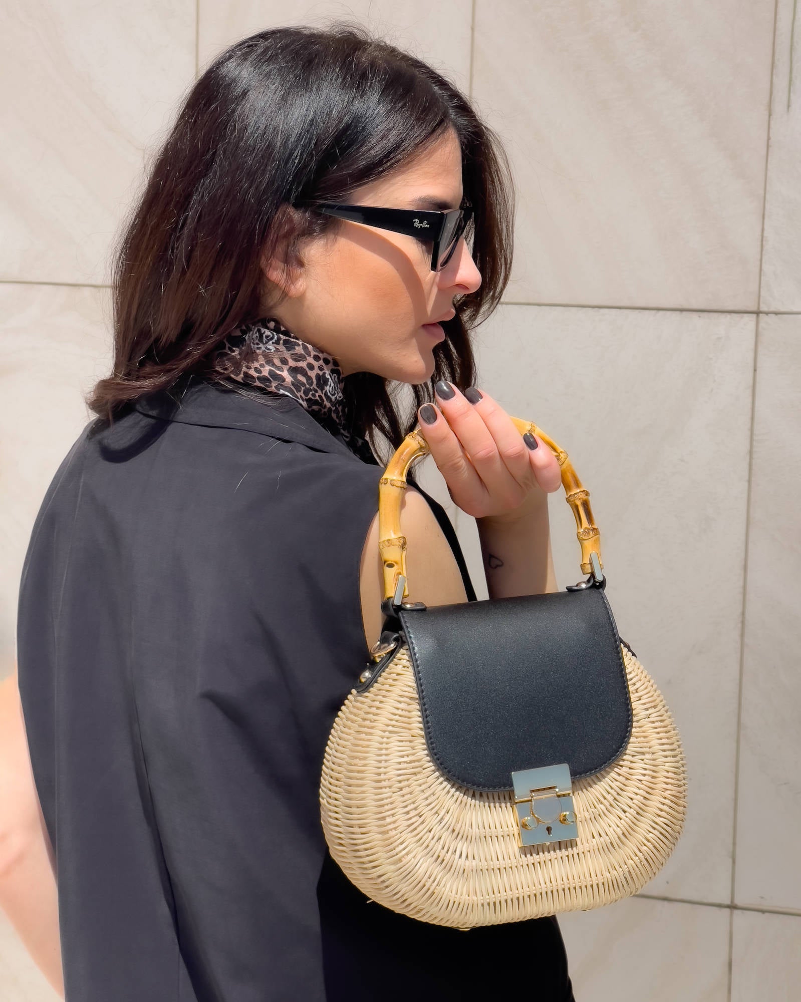 BORSA MIRA NERO