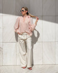 BLUSA IN GEORGETTE EUDORA ROSA
