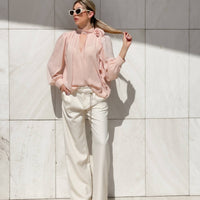 BLUSA IN GEORGETTE EUDORA ROSA