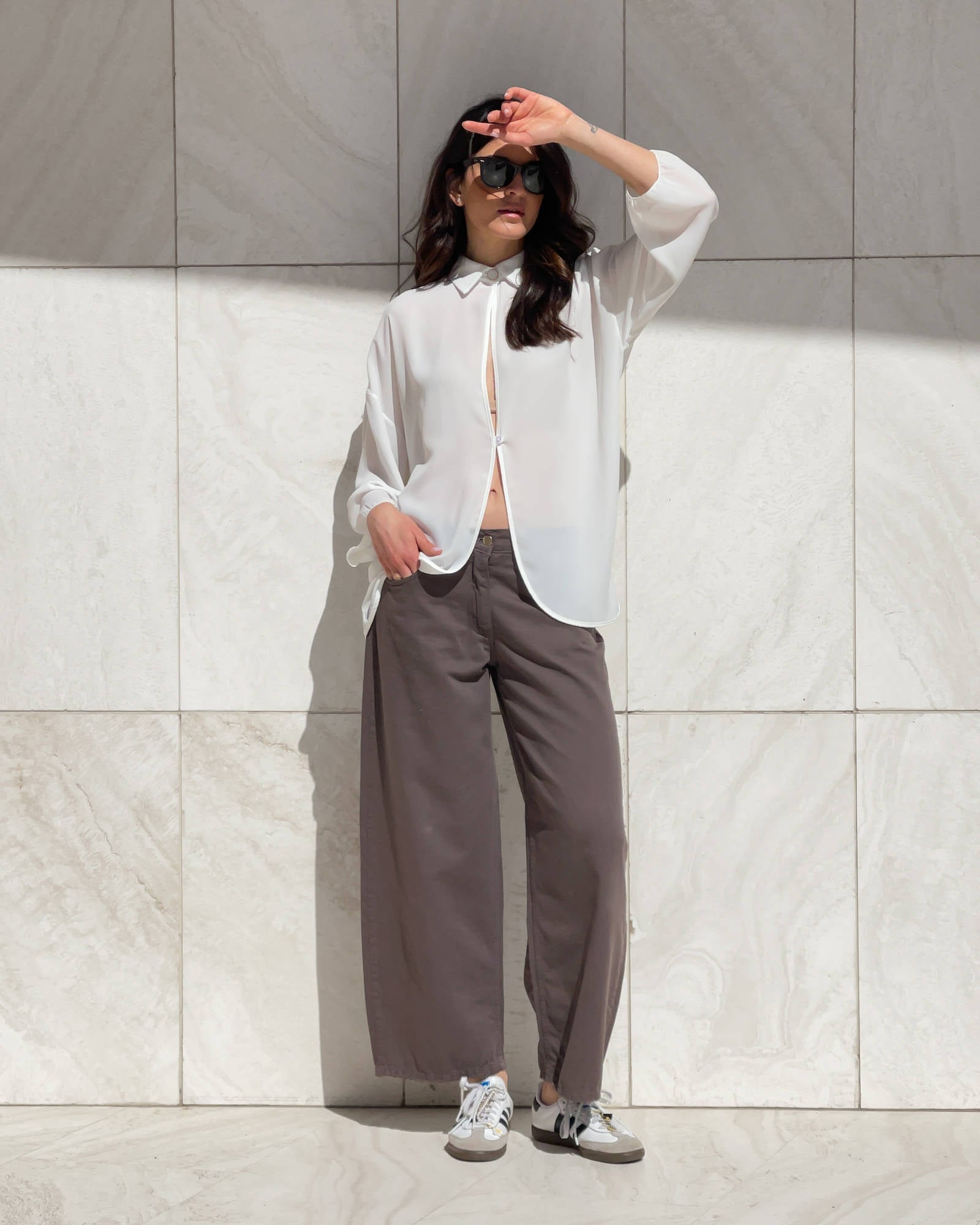 CAMICIA IN GEORGETTE ANDY PANNA