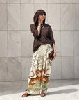 PANTALONE RAJAH AVORIO