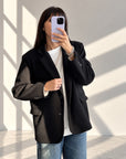 GIACCA CAPPOTTO FILIPPA NERO