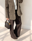 GIACCA CHECK JONAS CAMEL