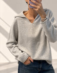 PULL MISTO LANA KAIA GRIGIO