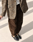 PANTALONE VELLUTO KIMBER MORO