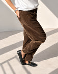 PANTALONE VELLUTO KIMBER MORO