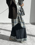 CAMICIA CHECK LORA BLU