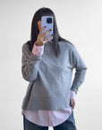 PULL MARION GRIGIO