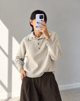 MAGLIA POLO MARTA BEIGE
