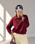 MAGLIA POLO MARTA BORDEAUX