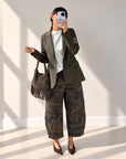 PANTALONE OLIMPIA CAMOUFLAGE SCURO
