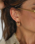 ORECCHINI ANNA ROSSO