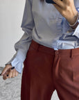 PANTALONE NIVEN MATTONE
