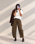 PANTALONE CARGO ALBIN KAKI