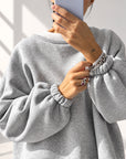 FELPA PERLA GRIGIO