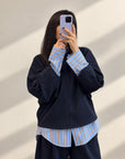 COMPLETO FELPA POLLON BLU