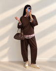 COMPLETO FELPA POLLON CHOCO