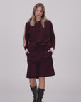 PULL TABATA VINO ROSA BEIGE