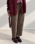 PANTALONE STENO NOCCIOLA