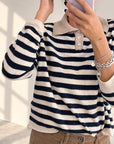 PULL MISTO LANA VELA BLU