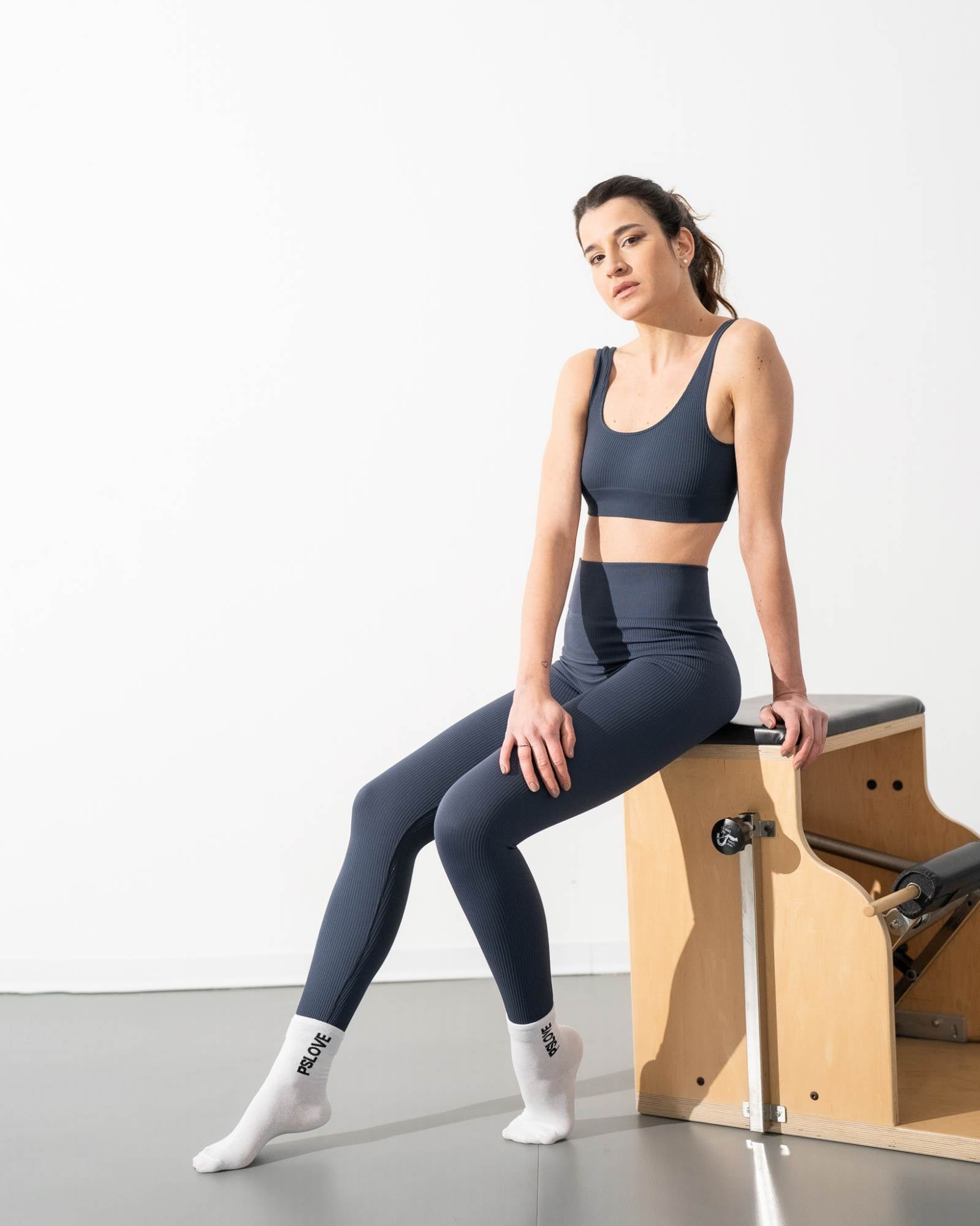 SEAMLESS BRA ALTHAEA GRAPHITE