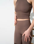 SEAMLESS LEGGINGS ALTHAEA COFFEE
