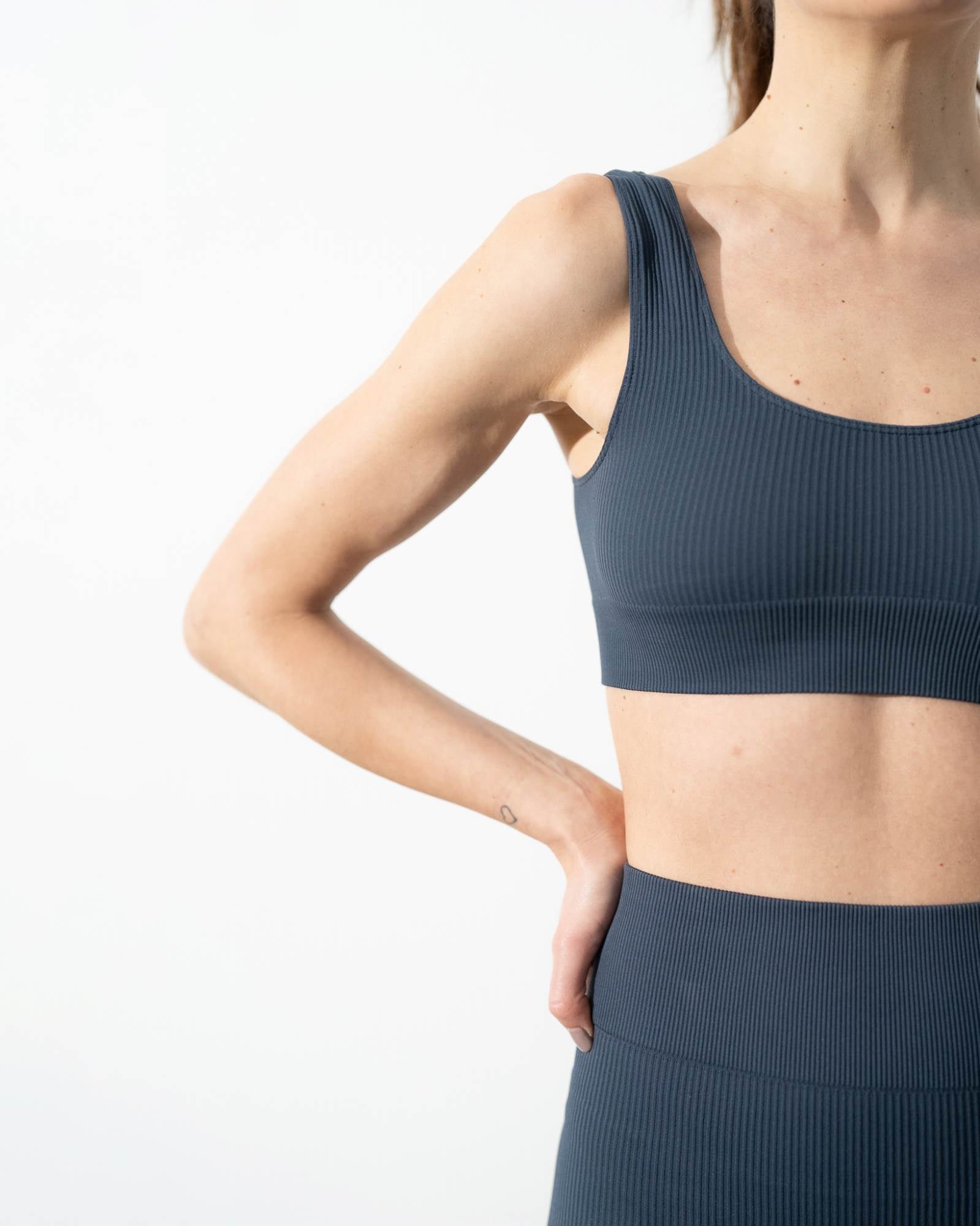 SEAMLESS BRA ALTHAEA GRAPHITE