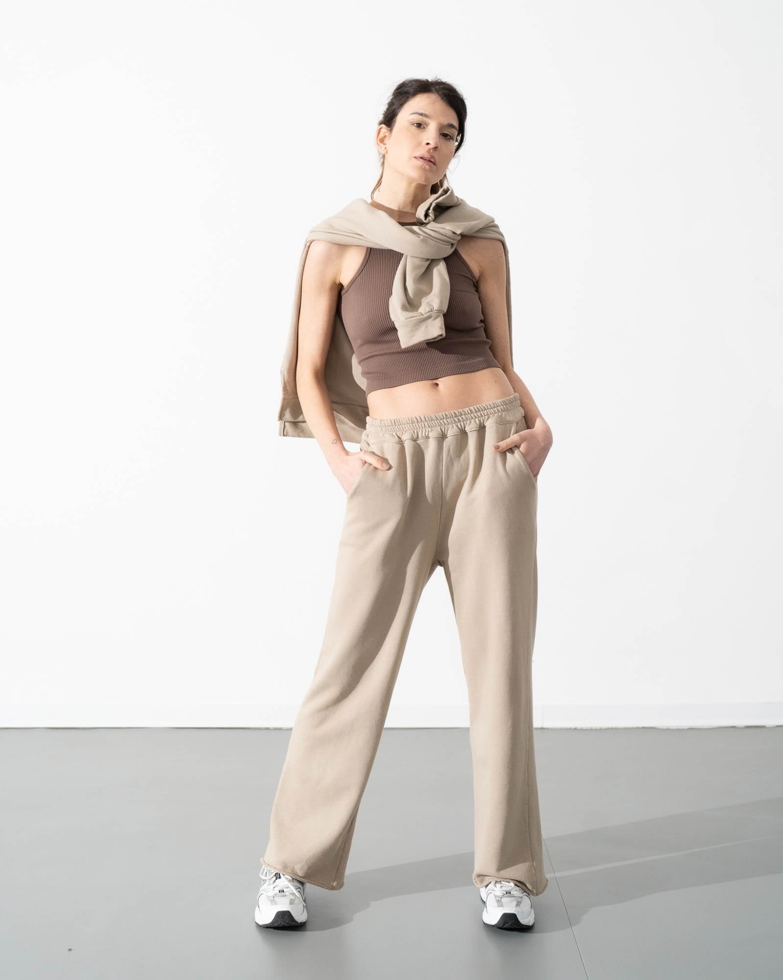 SEAMLESS TOP ALTHAEA COFFEE