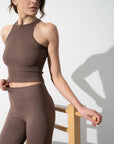 SEAMLESS TOP ALTHAEA COFFEE