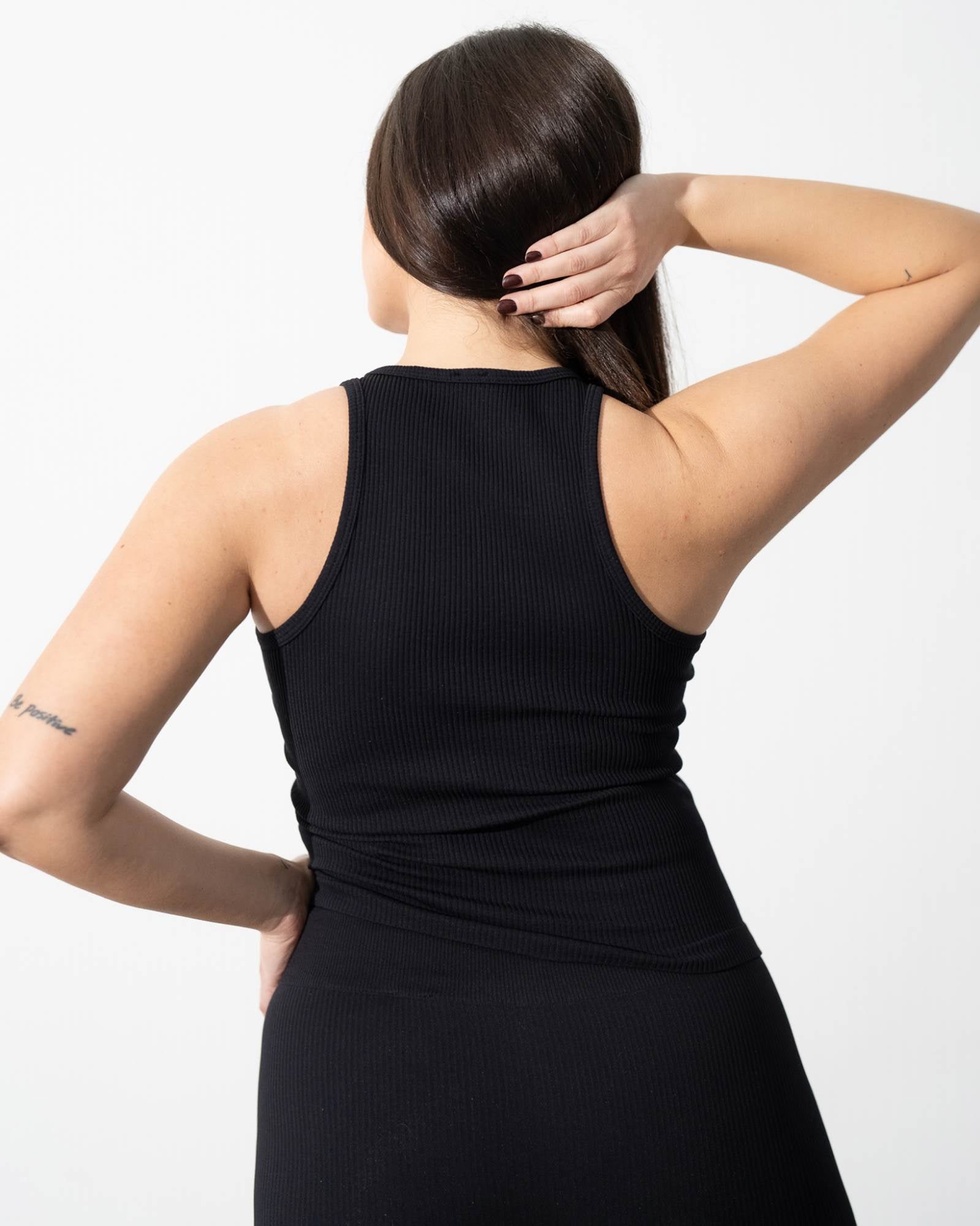 SEAMLESS TOP ALTHAEA BLACK