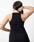 SEAMLESS TOP ALTHAEA BLACK
