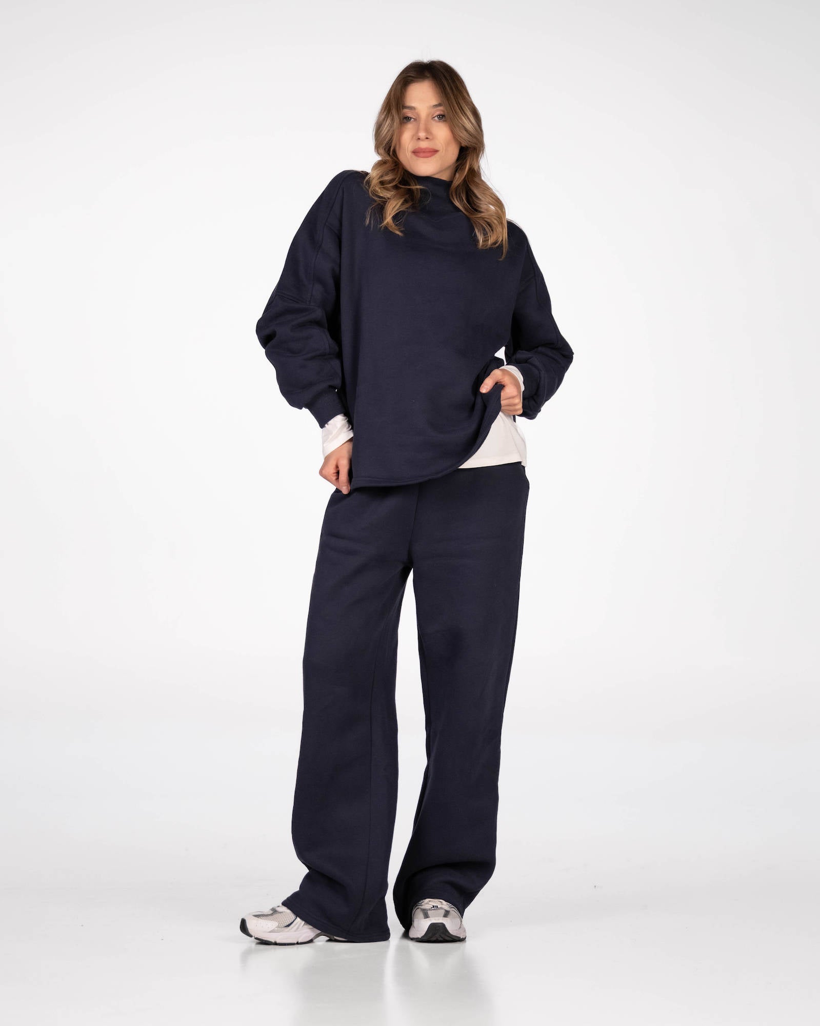COMPLETO FELPA SIENNA BLU