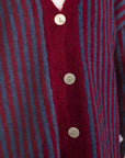 CARDIGAN NAELLE BORDEAUX BLU