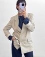 GIACCA CHECK ADRIEN CELESTE