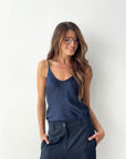 TOP NORA IN SATIN ECLISSI
