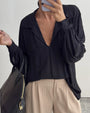 CAMICIA GIGLIO PE NERO