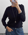 T-SHIRT MANICA LUNGA ILARY NERO