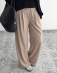 PANTALONE GESSATO NYRA BEIGE