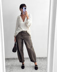 CAMICIA GIGLIO PE BIANCO