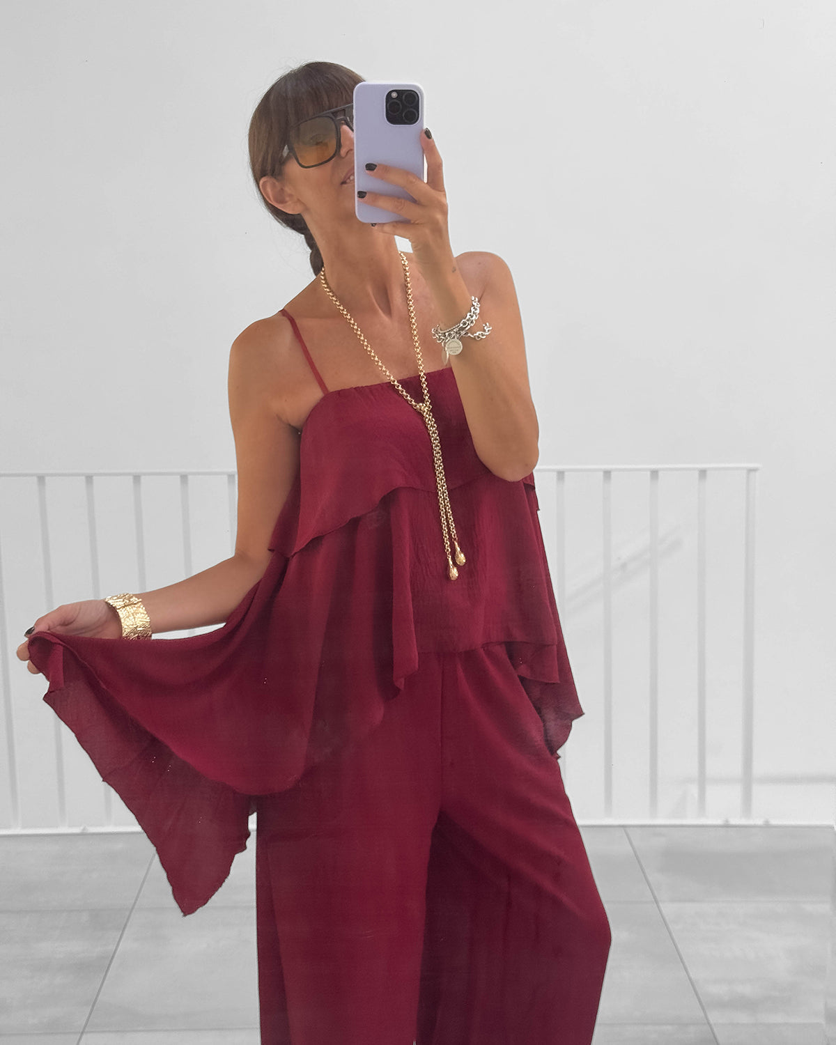SET MALIKA ROSSO INDIA