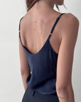 TOP NORA IN SATIN ECLISSI