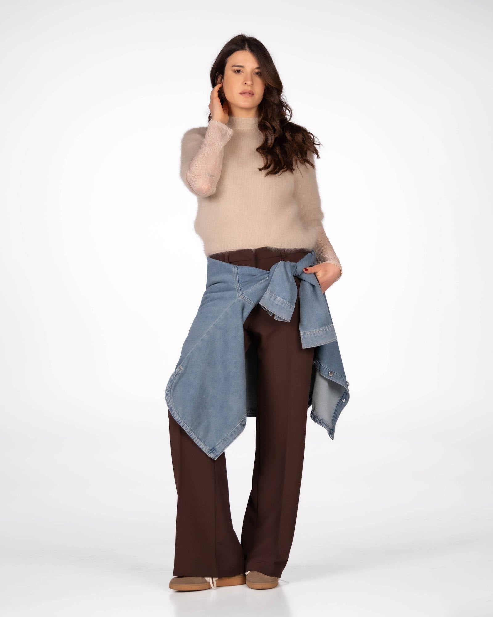 PULL IN KID MOHAIR ABIGAIL POLVERE