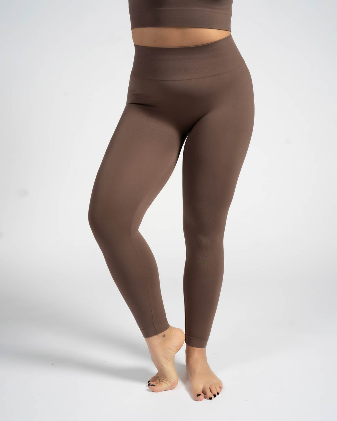 SEAMLESS LEGGINGS ALTHAEA SMOOTH COFFEE