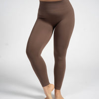 SEAMLESS LEGGINGS ALTHAEA SMOOTH COFFEE